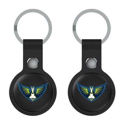Keyscaper WNBA Insignia Black Airtag Holder 2-Pack