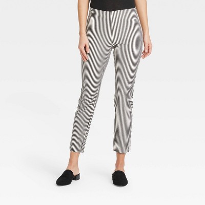 striped pants skinny