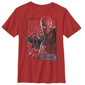 Boy's Marvel Spider-Man: Far From Home Web Frame T-Shirt