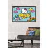 Trends International Hello Kitty: 19 Pink - Airplane Framed Wall Poster Prints - 2 of 4