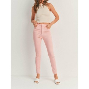 Women's Sadie Skinny Jeans - JUST BLACK DENIM - 1 of 3