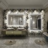 Apmir Super Bright Front & Back LED Lighted Anti-Fog Tempered Glass Bathroom/Vanity Mirror with ETL & 3-Year Warranty - 2 of 4