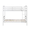 Twin Over Twin Bunk Bed with Guard Rails for Bedroom - 4 of 4