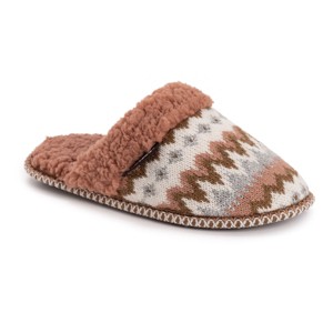 MUK LUKS Women's Frida Scuff Slippers - 1 of 4