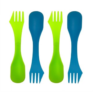 Stansport Lightweight Plastic 3-in-1 Spork - 1 of 4