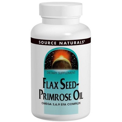 Flax Seed- Primrose Oil by Source Naturals, Inc.  -  45 Softgel