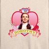 Women's - Wizard of Oz - Heart Dorothy Lightweight French Terry Slouchy - 2 of 4