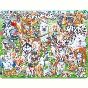 Cute Dogs 36 Piece Children's Educational Jigsaw Puzzle - 1 of 4