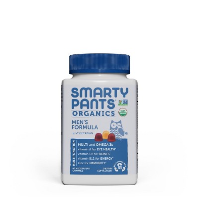 SmartyPants Organics Men's Formula Multivitamin Gummies - 90ct