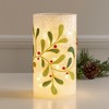 Beaded Glass Mistletoe Candle Holder (Set of 2) - 2 of 3