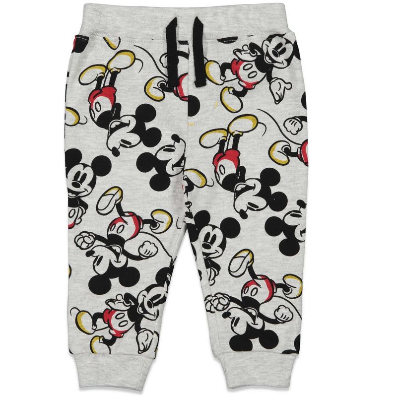 Disney Lion King,Mickey Mouse,Minnie Mouse,Pixar Cars Zazu Pumbaa Timon Baby 2 Pack Pants Newborn to Infant, 3 of 8