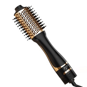 NICEBAY Hair Dryer Brush, Hot Air Brush with Display Scree, Blow Dryer Brush, Hot Air Dryer Brush, Ceramic Barrel, Hot Air Straightener Brush Smooth - 1 of 4