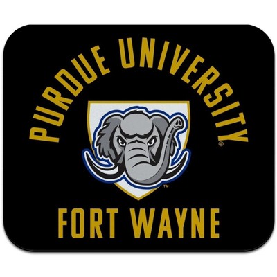 Purdue University - Fort Wayne Mastodons Logo Low Profile Thin Mouse Pad