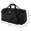 Gym Bag for Men - 55L Black Durable Large Duffle Bag for Travel, Workout, Fitness & Sport - 2 of 4