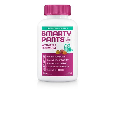 SmartyPants Women's Complete Multivitamin Gummies - 120ct : Target