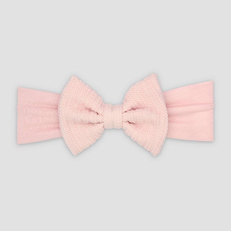 Carter&#39;s Just One You&#174; Baby Girls&#39; Headwrap Bow - Pink, 1 of 2