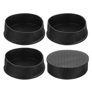 Unique Bargains PVC Non-Slip Noise Reduction Non-Marking Furniture Chair Leg Caps - 1 of 4