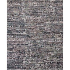 Conroe Modern Abstract Blue/Gray Area Rug - 1 of 4