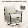 Buenhomino Outdoor Wicker Patio Conversation Furniture Set - 4 of 4