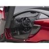 McLaren 600LT Vermillion Red and Carbon 1/18 Model Car by Autoart - 4 of 4