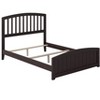 AFI Furnishings Richmond Full Traditional Bed with Matching Footboard and Turbo Charger in Espresso - 2 of 4