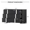 Elegant 6-Drawer Dresser with Metal Handles, Modern Storage Cabinet for Bedroom & Living Room-Maison Boucle - 4 of 4