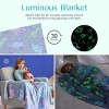 Joyfy Glow in The Dark Blanket 50" x 60"- Ultra Soft & Plush Blanket for Kids Birthday Bedroom Decor, Dinosaur Gifts for Girls Boys Age 2 3 4 + - 3 of 4