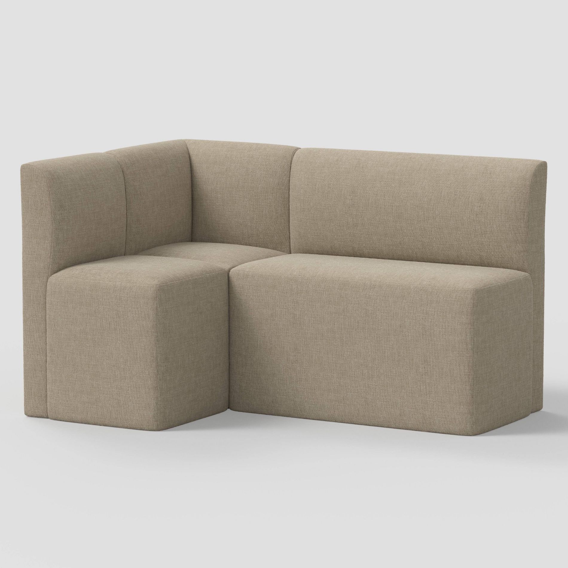 3pc Cora Dining Set in Performance Textured Weave Wheat - Threshold™