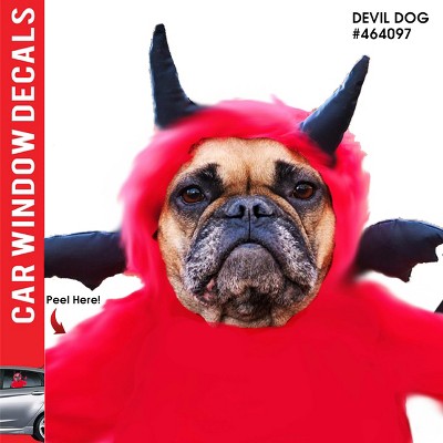 LEMONSODA Car Window Decal -  3D -  (Devil Dog)
