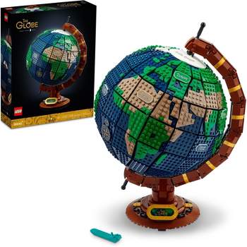 LEGO Ideas The Globe 21332 Building Set; Build-and-Display Model