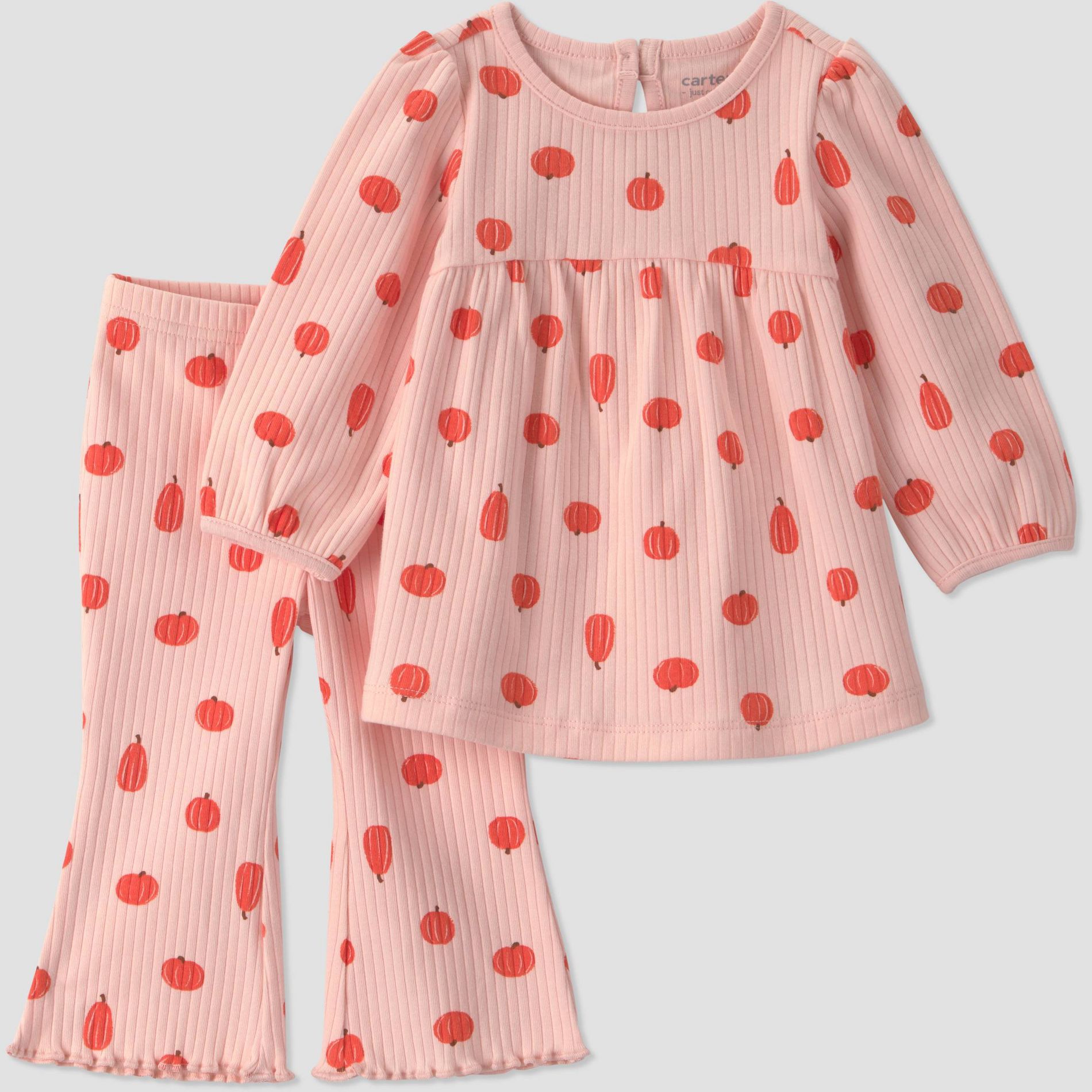 Carter's Just One You® Baby Girls' 2pc Long Sleeve Tunic and Flare Pants Set - Pink