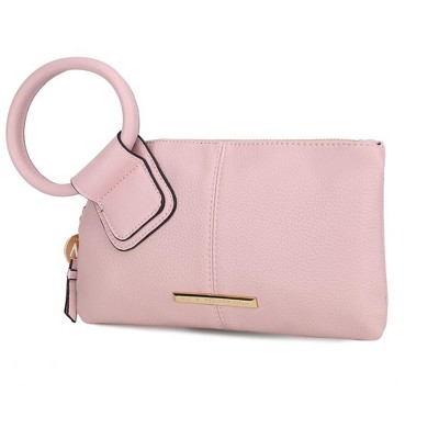 MKF Collection Luna Vegan Leather Women's Clutch/Wristlet by Mia K