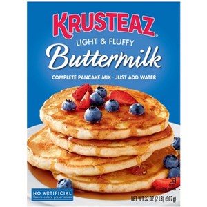 Krusteaz Light & Fluffy Complete Buttermilk Pancake Mix. 32 oz/2 lb (Pack of 2) - 1 of 1