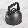 SharpChef Whistling Stovetop Tea Kettle, Food Grade Stainless Steel, Soft Touch Ergonomic Handle, Fast Boil, for Gas, Electric, and Glass Ranges - 3L - 2 of 4