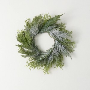 Sullivans Artificial Norfolk Island Cedar Christmas Accent Ring  Green  Indoor Christmas DÃƒÂ©cor - 1 of 3