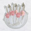 Big Dot of Happiness Mis Quince Anos - Quinceanera Sweet 15 Birthday Party Paper Napkin Holder - Napkin Rings - Set of 24 - 3 of 4
