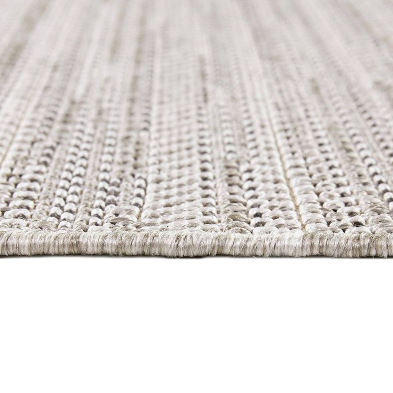 Faded Lines Outdoor Rug Cream - Threshold™, 2 of 5