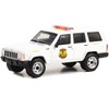 2000 Jeep Cherokee White "US Secret Service Police" Washington DC "Hot Pursuit" Special Ed 1/64 Diecast Model Car by Greenlight - 2 of 3