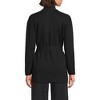 Lands' End Women's Fine Gauge Milano Belted Long Line Cardigan Sweater - 2 of 3