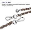 Unique Bargains Iron Adjustable Removable Thin Handbag Purse Chain Straps - 3 of 3