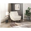 CAVINAS Modern Accent Chair,Lounge Chair with Chenille Upholstery,Reversible Cushion,Solid Wood Legs,Armchair for Living Room,Bedroom,Office - 2 of 4