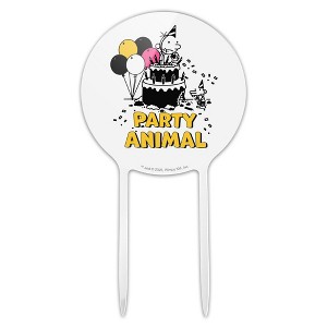 Diary of a Wimpy Kid Party Animal Acrylic Cake Topper Party Decoration for Wedding Anniversary Birthday Graduation - 1 of 4