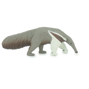 Collectible Wildlife Gifts | Giant Anteater, Myrmecophaga tridactyla, Hand Painted, Rubber Animal, Realistic Figure, Gift,    3"    SF32 B44 - 1 of 4