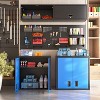 Garage Wall Mounted Storage Cabinet with Two Doors and One Shelf, Lockable Metal Wall Cabinet, Hanging Tool Cabinet for Garage Utility Room - 4 of 4