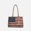 MKF Collection Nevaeh Vegan Leather patriotic pattern Women’s Shoulder Bag by Mia K - 2 of 4