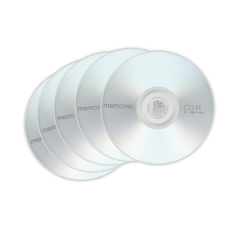 Memorex CD-R Spindle Disc Pack - 100 PK, 5 of 7