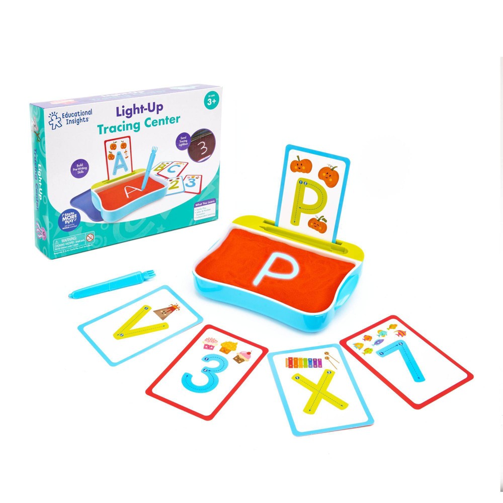 Photos - Educational Toy Educational Insights Light-Up Tracing Center 