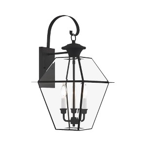 Livex Lighting Westover 3 - Light Wall Light in  Black - 1 of 2