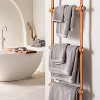 Waffle Bath Towel Gray - Casaluna™ : Target