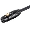 Monoprice XLR Male to XLR Female Cable [Microphone & Interconnect] - 35 Feet | Gold Plated, 16AWG - Stage Right Series - image 3 of 4